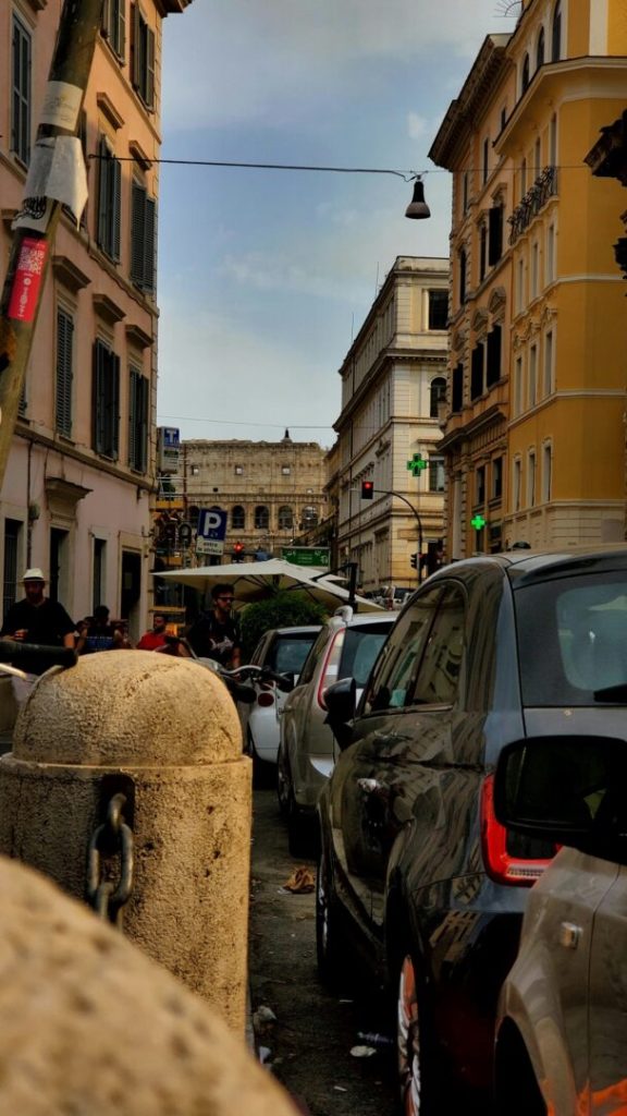 Traffico cittadino a Roma