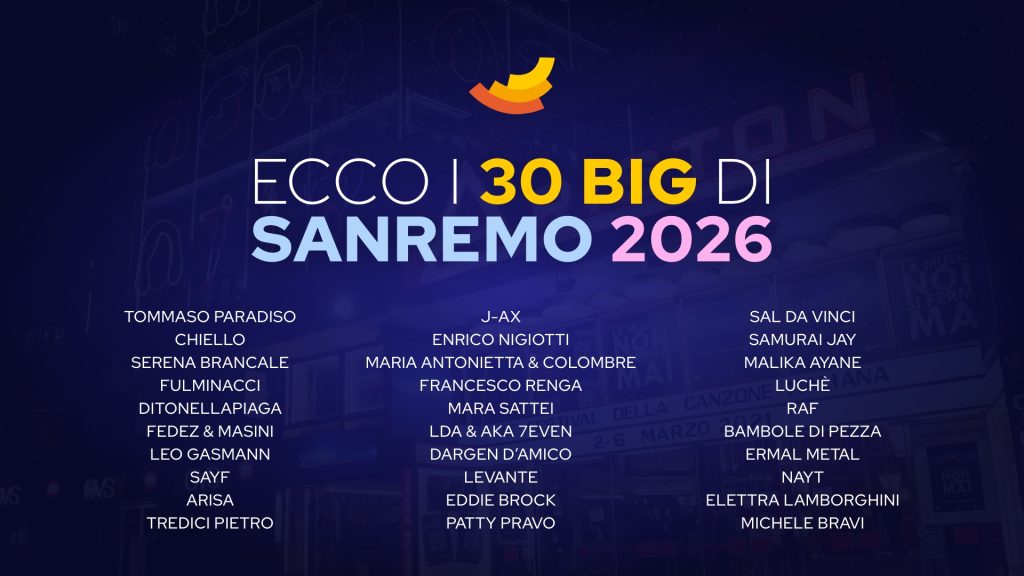 Sanremo 2026 Festival della Canzone Italiana