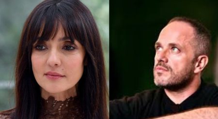 Ambra Angiolini con Pico Cibelli a Milano mano nella mano