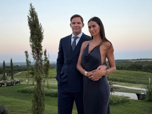 Melissa Satta e Carlo Beretta festeggiano due anni insieme