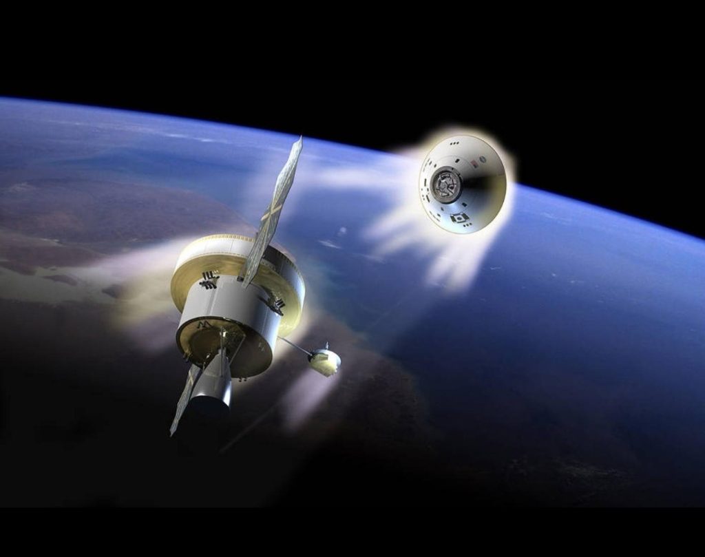 8 minuti a 2.800°C: il momento più pericoloso della missione Artemis II Capsula Orion durante il rientro di Artemis II avvolta dal fuoco nell’atmosfera terrestre