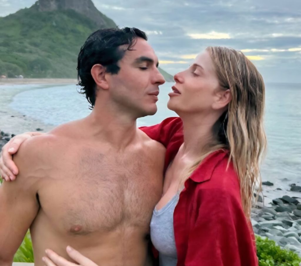 Alessia Marcuzzi con il fidanzato Tiago Schietti in Brasile prima foto social