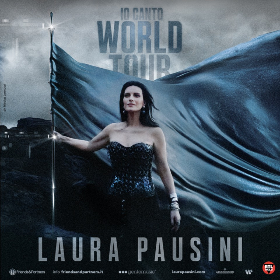 Laura Pausini, Io Canto World Tour riparte dall’Italia: stasera la prima data a Mantova Laura Pausini Io Canto World Tour 2026