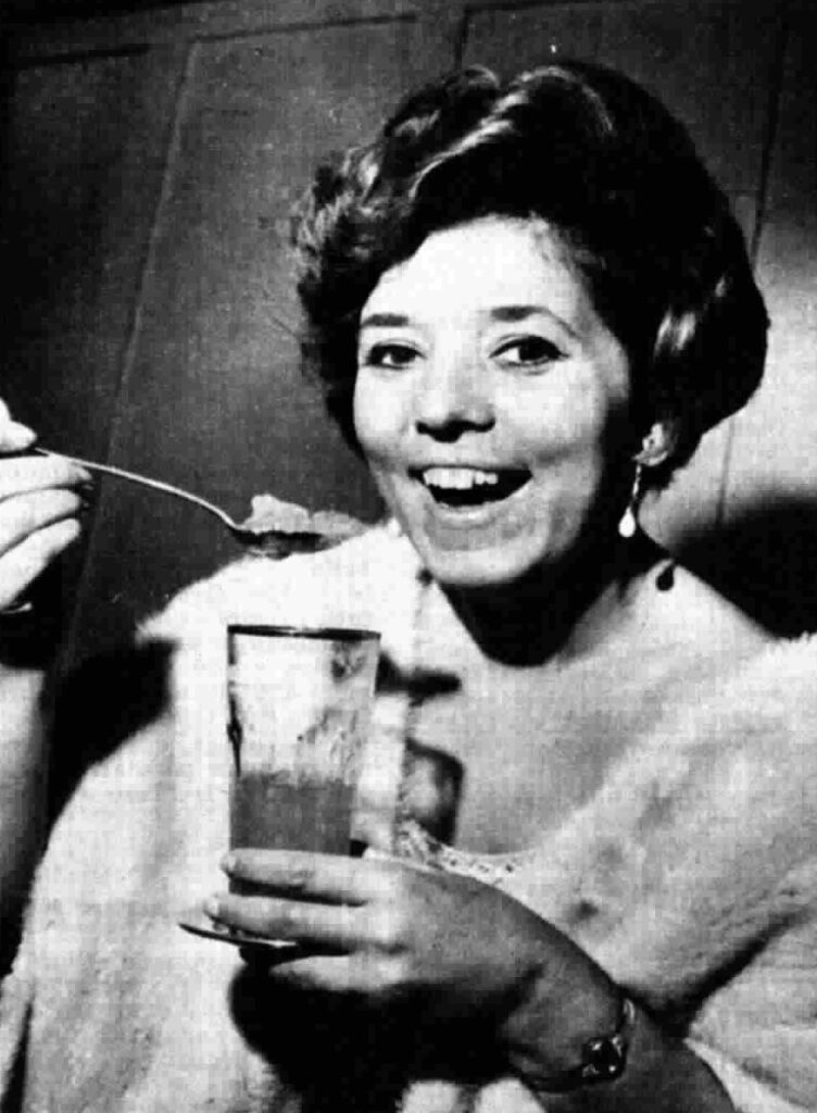 Wilma De Angelis in un ritratto del 1965